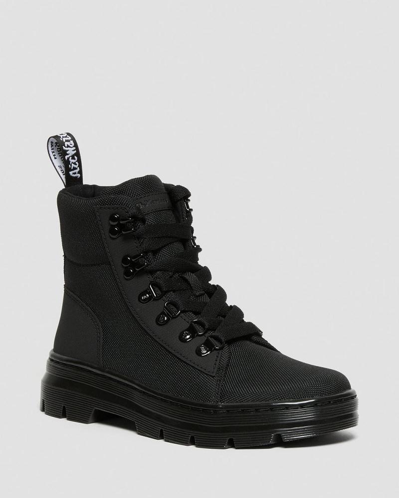 Dr Martens Combs Poly Ankelstøvler Dame Sort | DK 50GSO